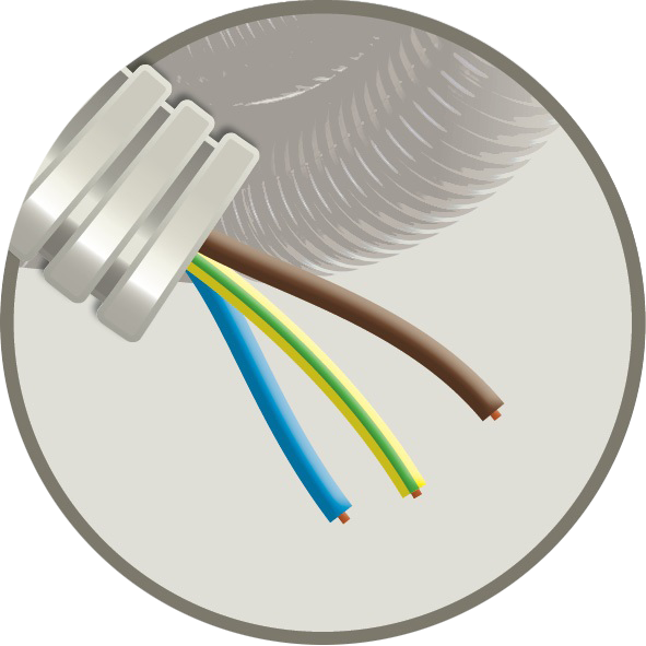 Installationsleitung Eca i.Rohr 16mm Snelflex H07V-U 3G2,5, Rolle 100m